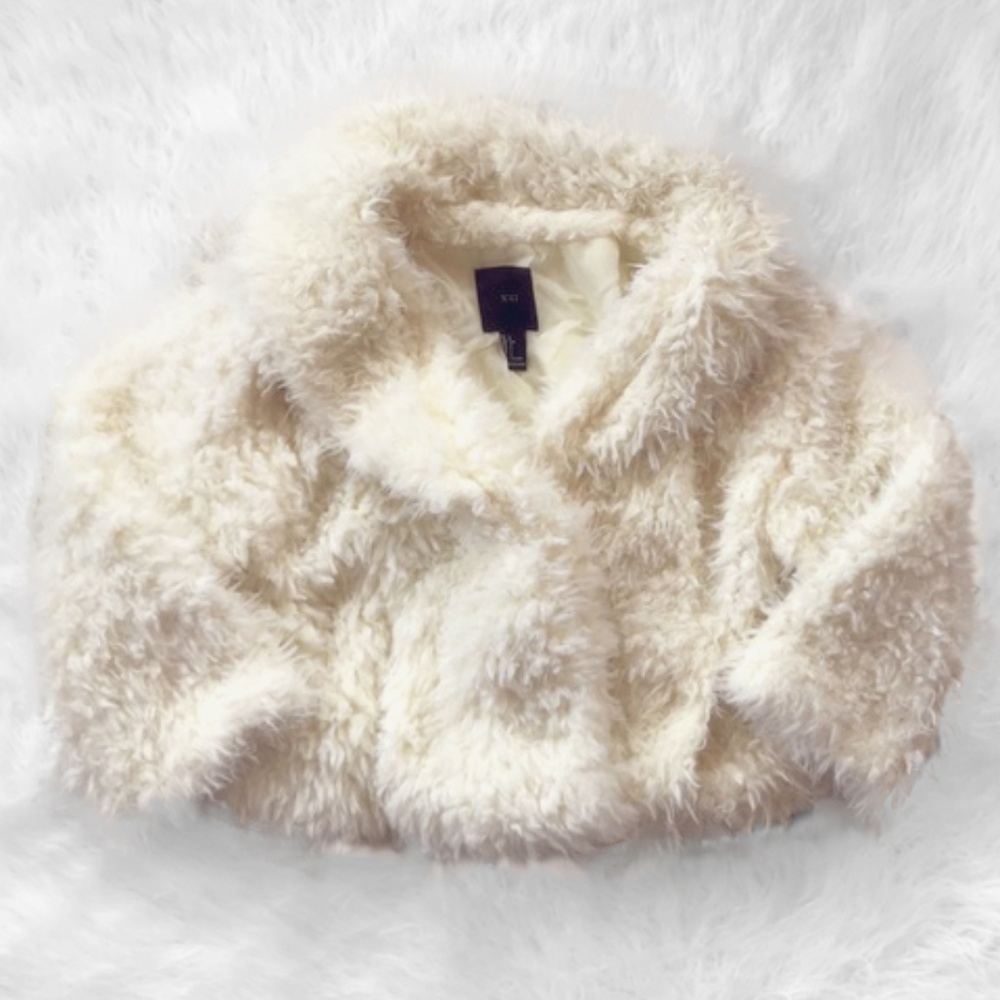 Shaggy Faux Fur Shearling Coat